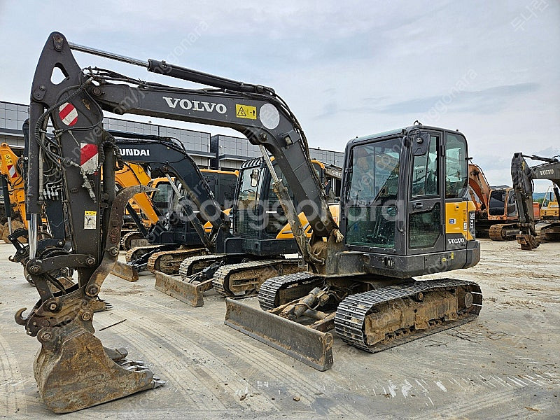 볼보 EC55C Pro 2019년식 가동7천 코끼리집게 02 중고굴삭기--0